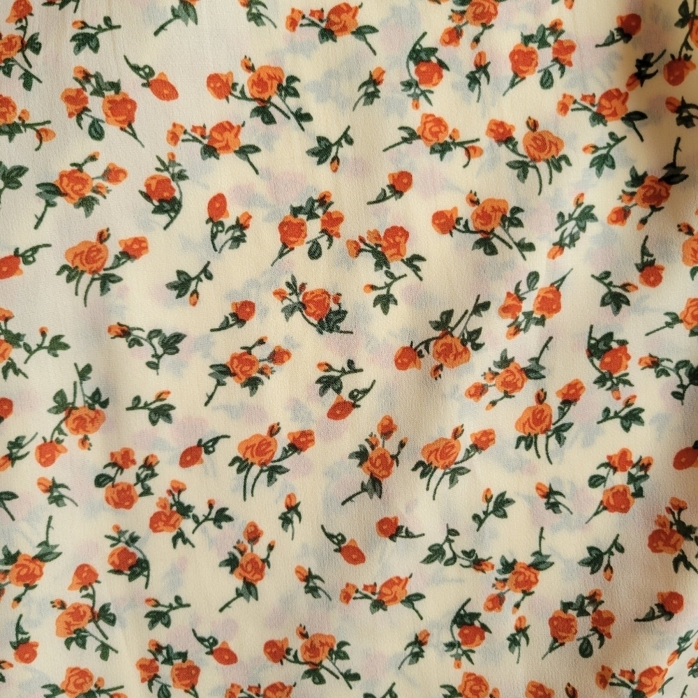 Nasty Gal Ditsy Floral Tie Front Maxi Dress - Picture 10 of 12